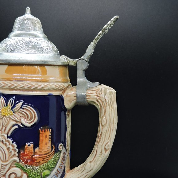 Vintage DBGM Beer Stein Mapsa Music Box - Trink Bruderlein - Picture 7 of 12